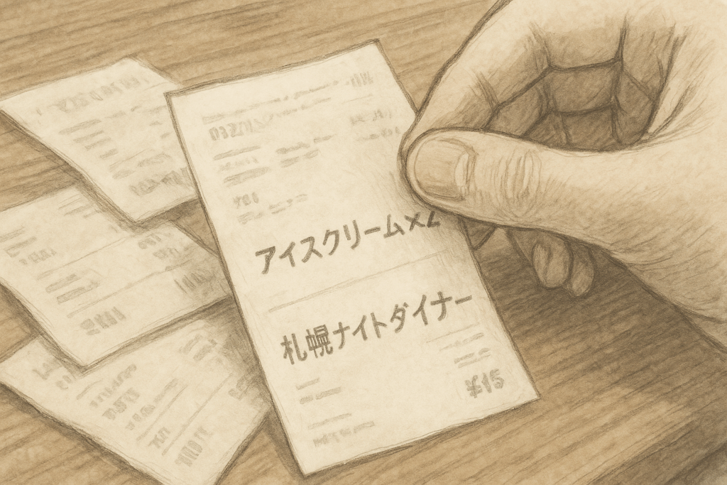 【違和感サインギャラリー】急に増えた、理由のわからないレシート